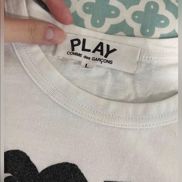 Comme des Garcons PLAY | Tops | Comme Des Garcon Play Tshirt | Poshmark